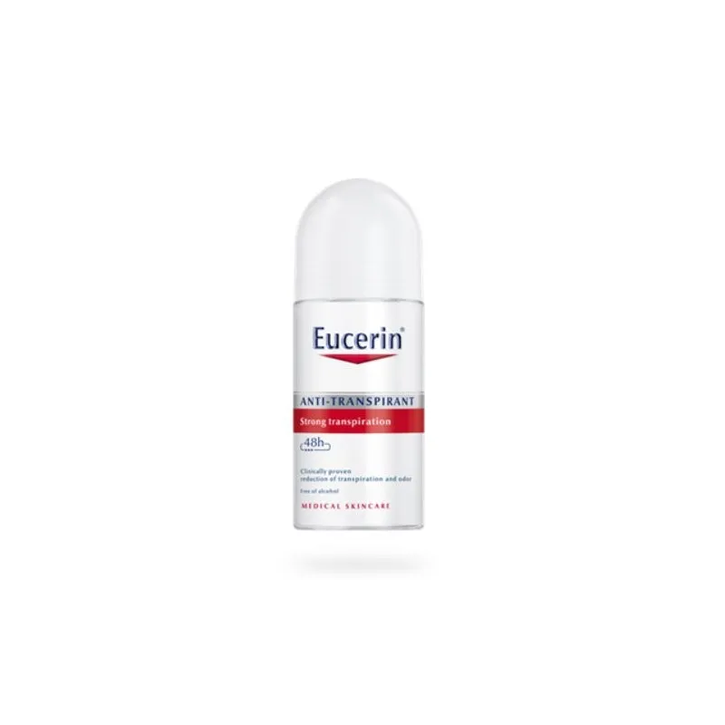 Eucerin Antitranspirante Roll-on 48h, 50ml. Eucerin Antitranspirante Roll-on 48h, 50ml.