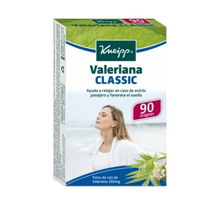 Kneipp Valeriana Classic, 90 Grageas.