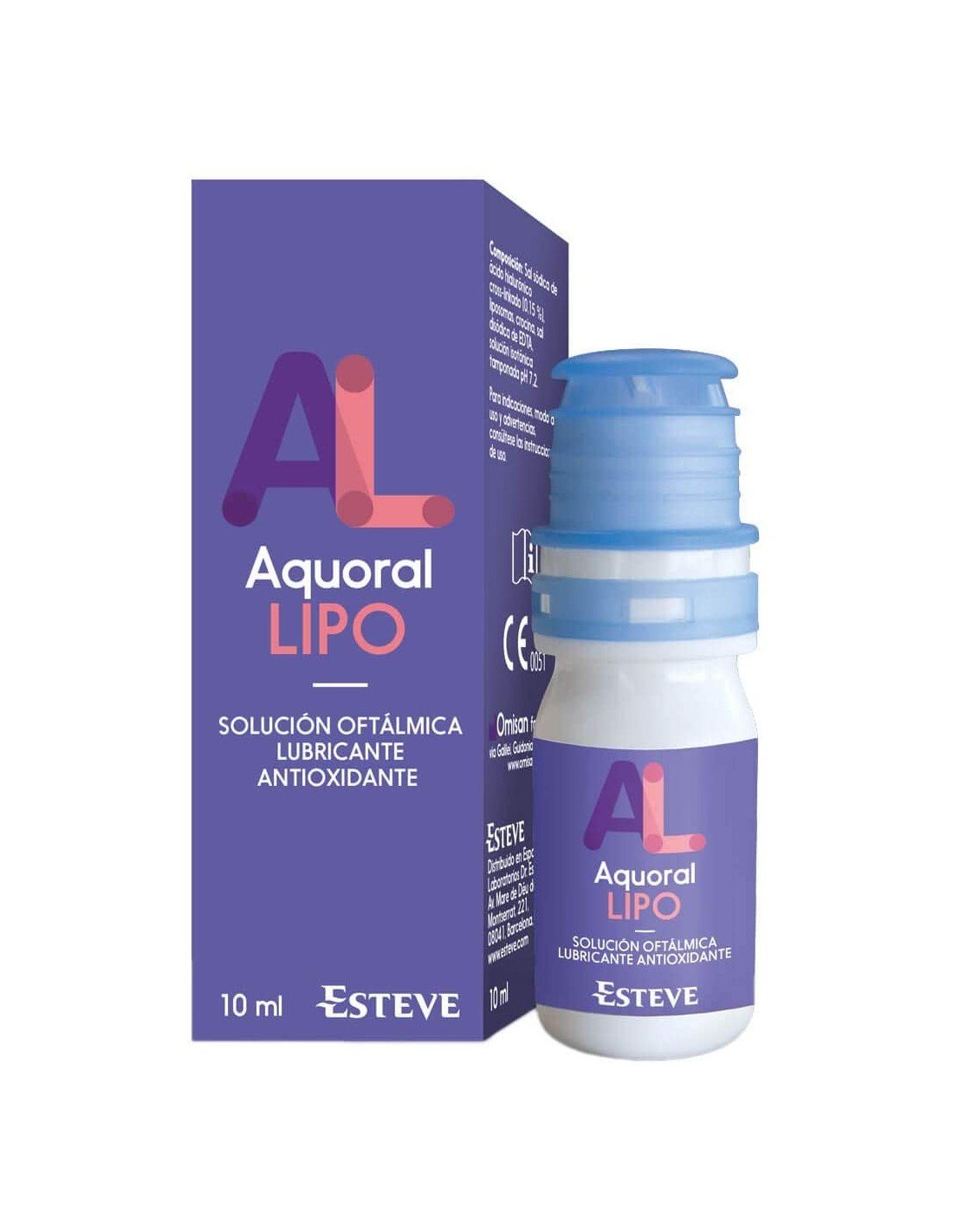 Aquoral Lipo Solución Lubricante, 10ml.