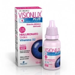 Visionlux Plus solución oftálmica, 10ml.