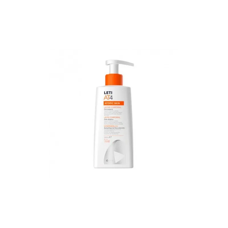 Leti AT4 Leche Corporal Piel Atópica, 250ml.