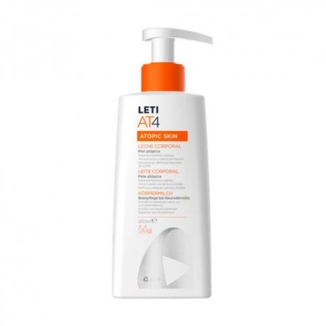 Leti AT4 Leche Corporal Piel Atópica, 250ml.