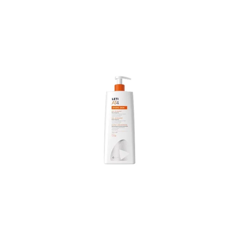 Leti AT4 Gel de Baño, 250ml.