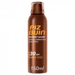 Piz Buin SPF30 Instant Glow Spray Iluminador, 150ml.