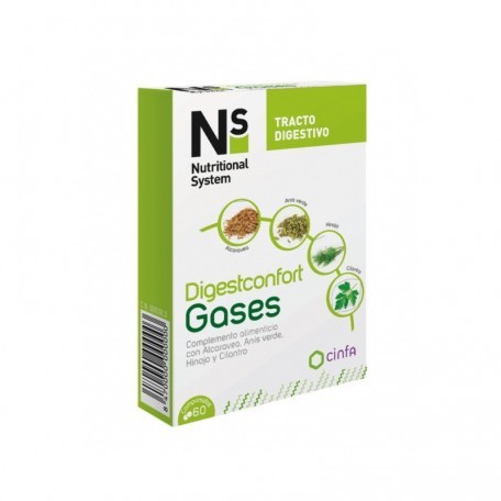 NS DigestConfort Gases, 60 Comp.