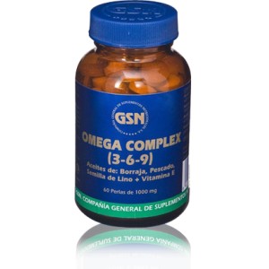 GSN Omega Complex (3-6-9), 60 perlas