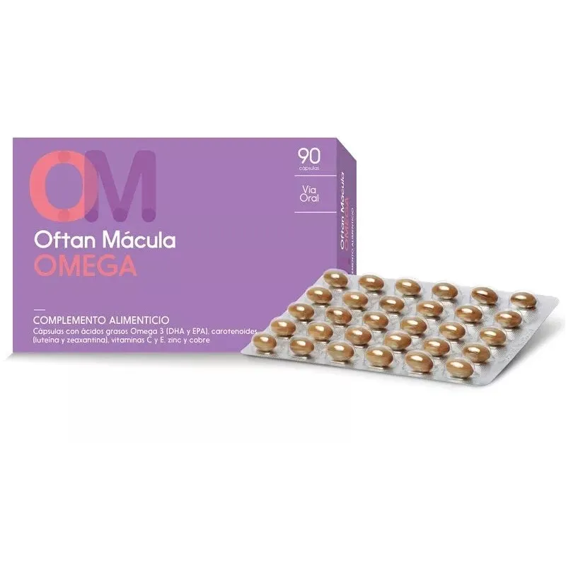 Oftan Macula Omega, 90 caps.