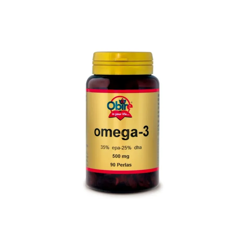 Obire Omega-3 500 mg, 90 Perlas.