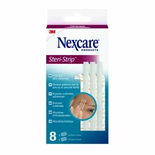 Nexcare M3 Steristrip Sutura, 3U.