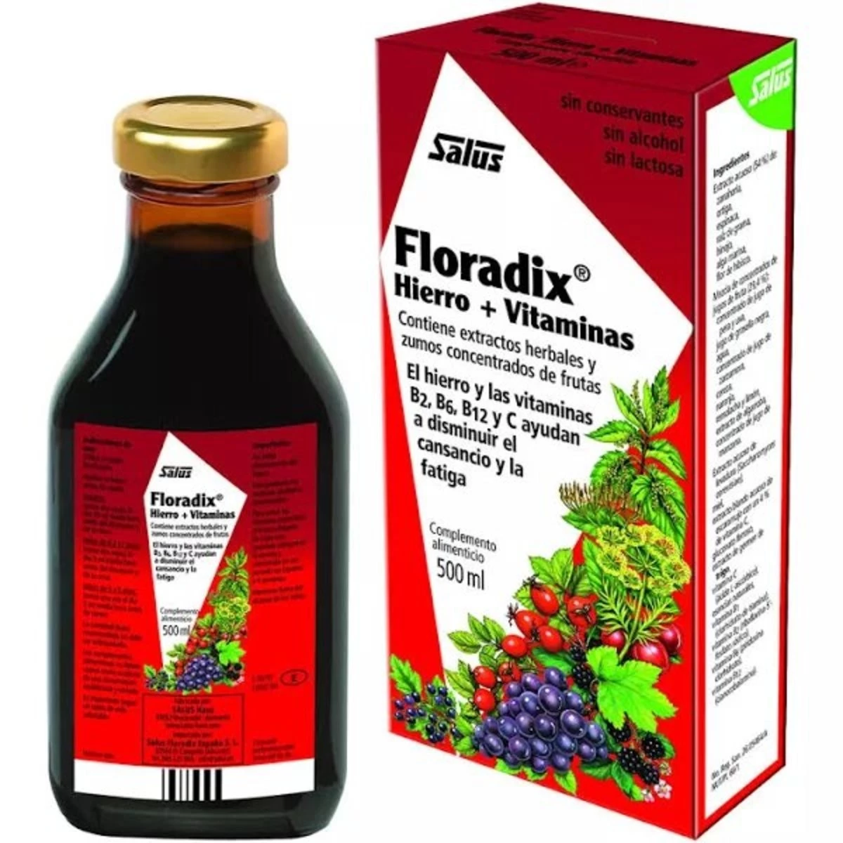 Floradix elixir. 500ml