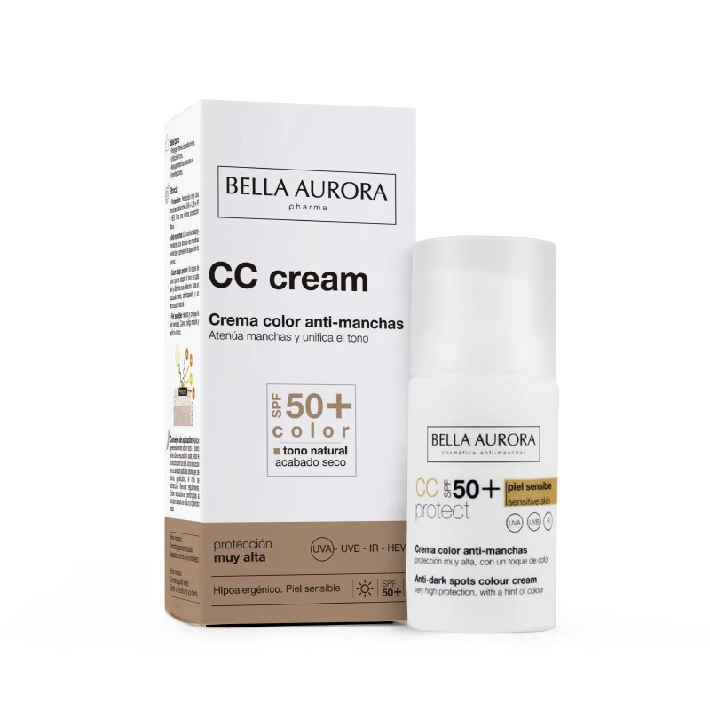 Bella aurora CC cream SPF50 30ml