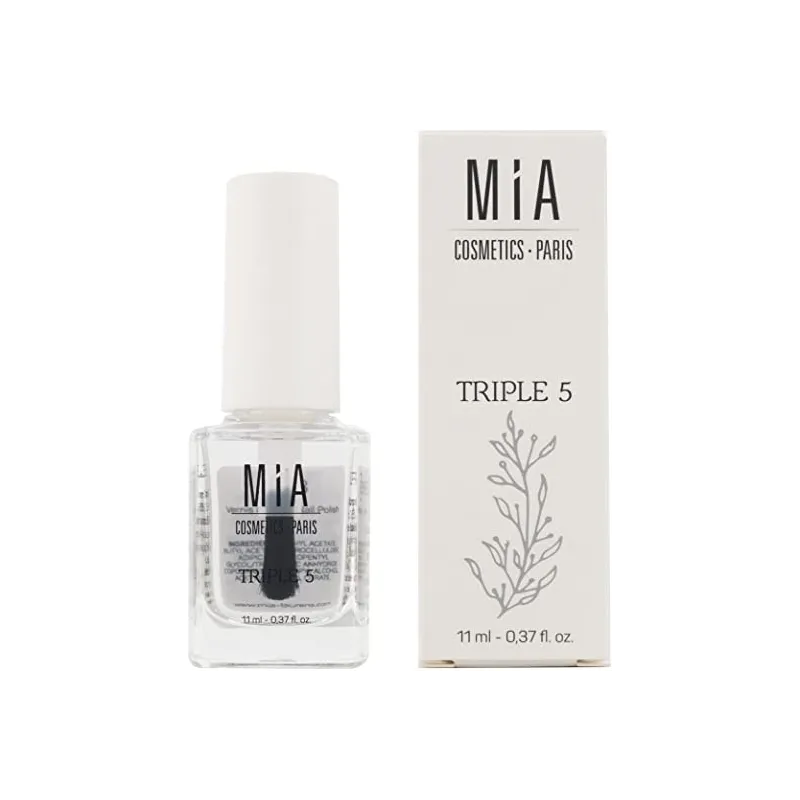 Mia Cosmetics Tratamiento Uñas Triple 5, 11ml