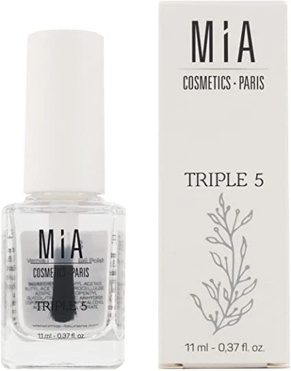 Mia Cosmetics Tratamiento Uñas Triple 5, 11ml