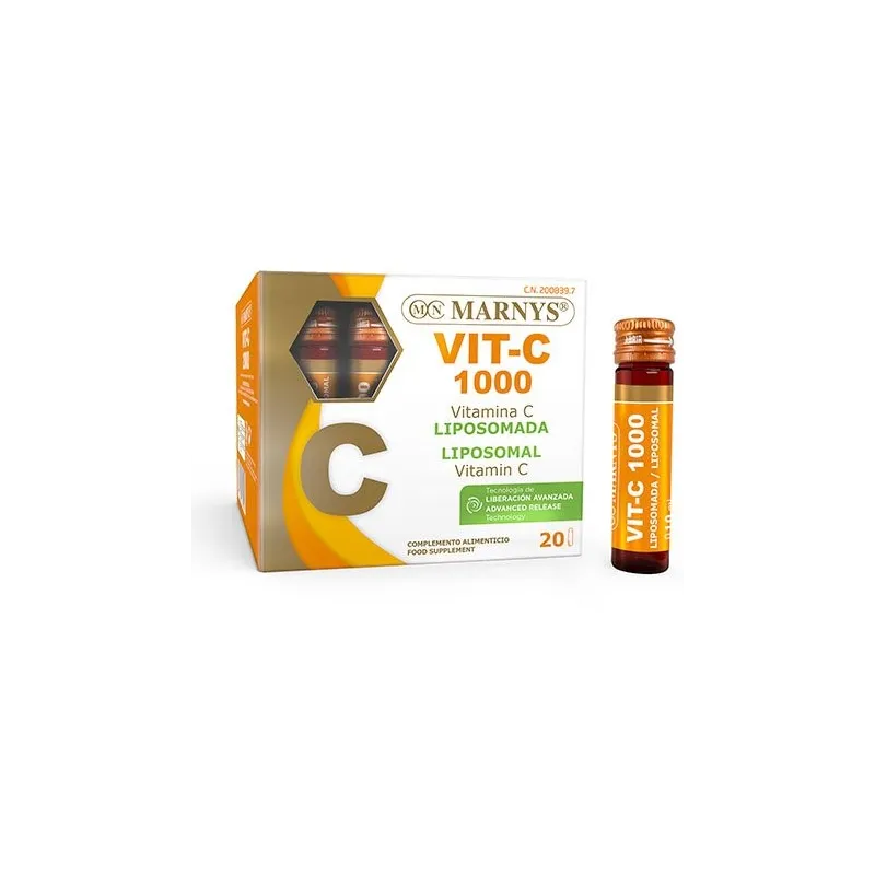 Marnys Vitamina C liposomada, 20 viales