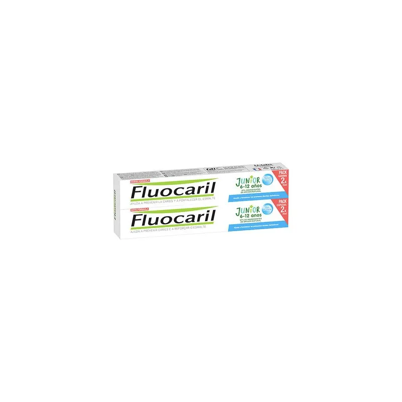 Flucaril Junior Gel Bubble 6-12 años, 2x75ml.