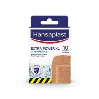 Hansaplast Extra Power XL Apósito Adhesivo 95x50 mm, 10 Uds.