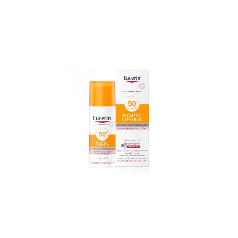 Eucerin Sun Fluid Pigment Control SPF50+, 50ml.
