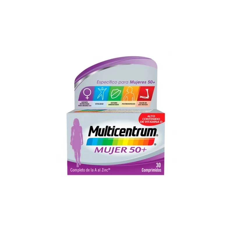 Multicentrum Mujer 50+, 30 comp.