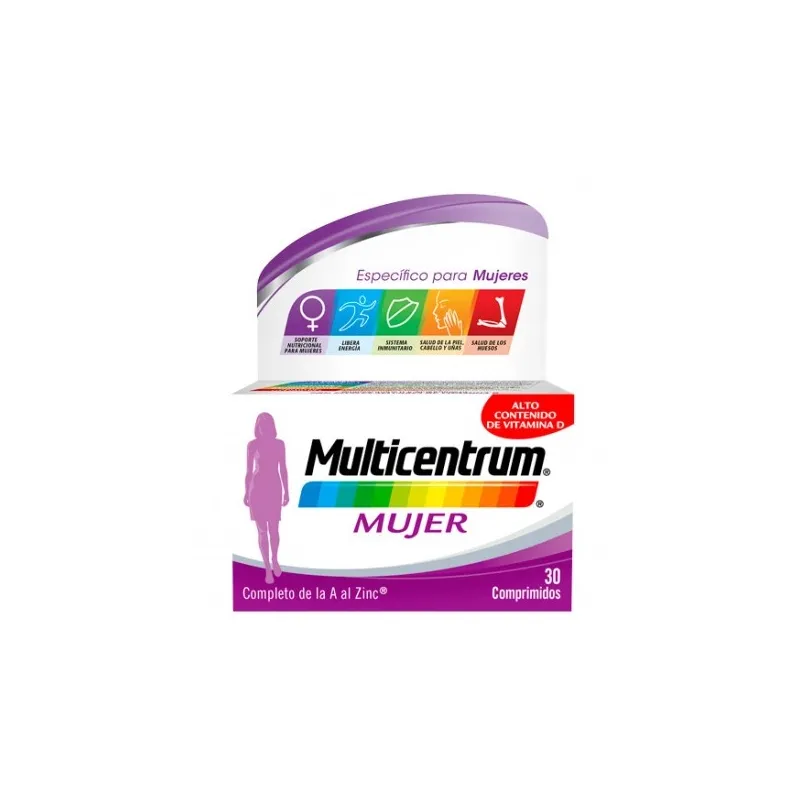 Multicentrum mujer 30 comprimidos