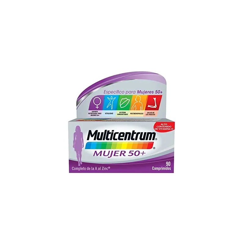 Multicentrum Mujer 50+, 90 comp.