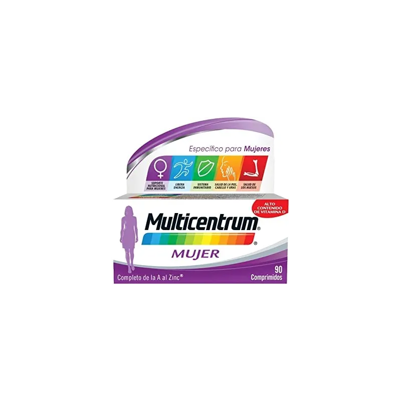 Multicentrum mujer. 90 comprimidos