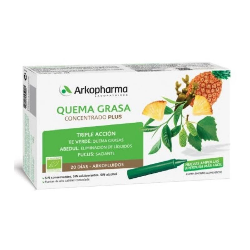 ARKOFLUIDO QUEMAGRASA 20 UNIDADES BIO