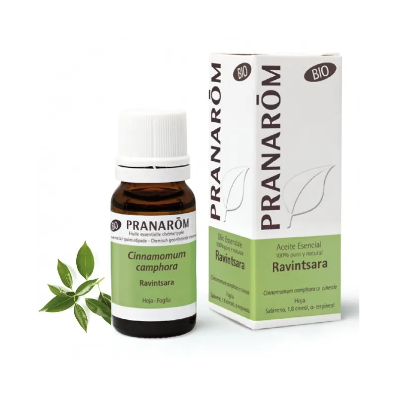 Pranarom Bio Aceite Esencial Ravintsara, 10ml.