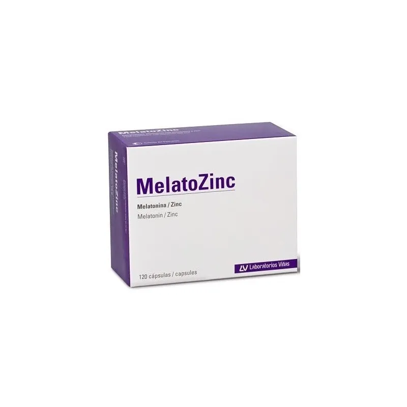 Melatozinc 1mg, 120 Caps. Melatozinc 1mg, 120 Caps.