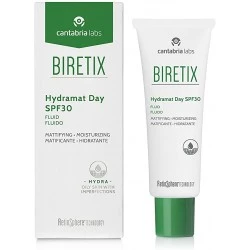 Biretix Hydramat Day SPF30 Fluido Matificante Hidratante, 50ml.