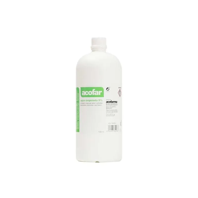 Acofar Agua Oxigenada 5%, 1000 ml.