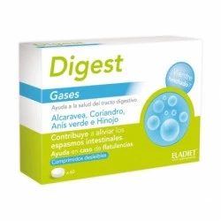 Eladiet Digest Gases, 60 comprimidos.