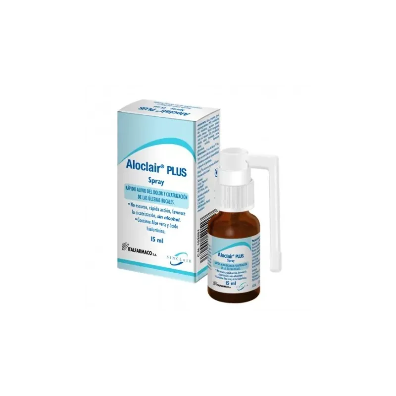 Aloclair plus spray, 15ml.