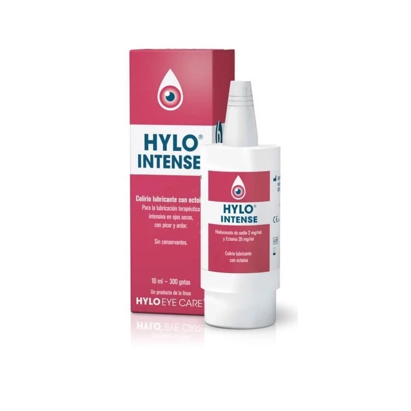 HYLO INTENSE COLIRIO 1 ENVASE 10 ML CON GOTERO