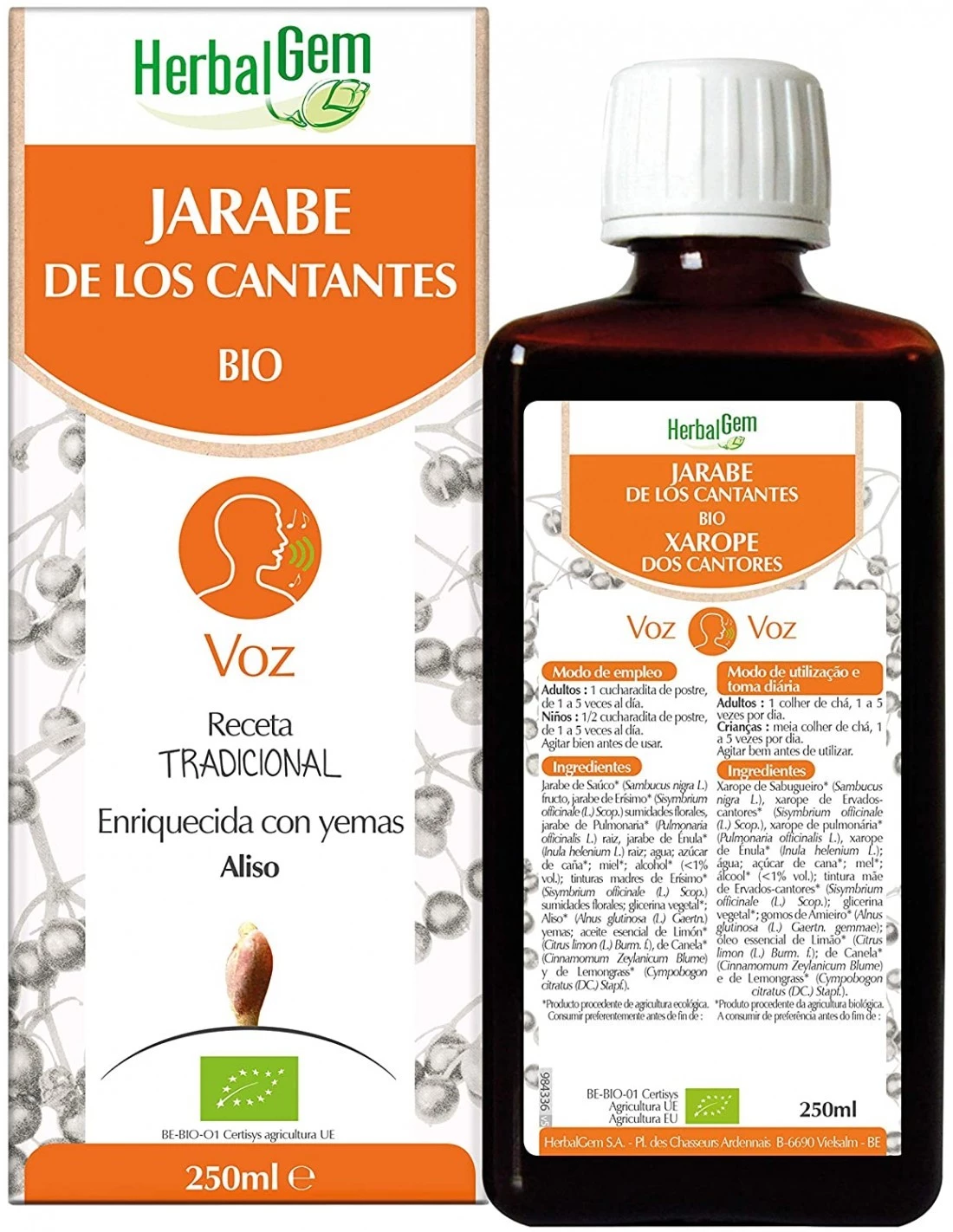 PRANAROM JARABE DE LOS CANTANTES 250ML