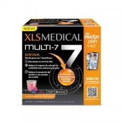 XLS Medical Multi-7 Drink sabor Frutos Rojos, 60 sobres