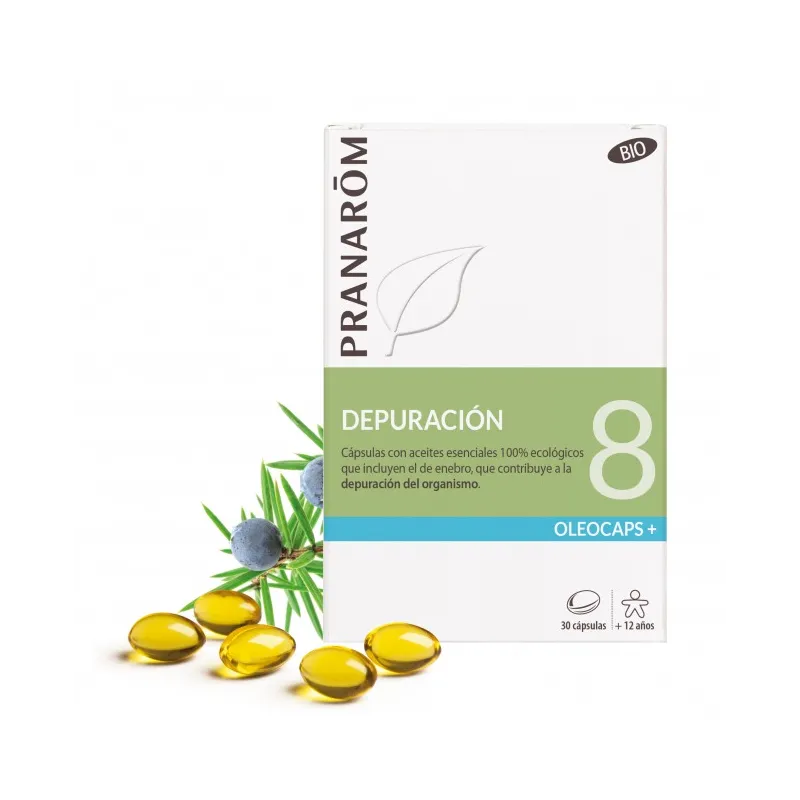 PRANAROM DRENAJE Y DETOX OLEOCAPS 8 30 CAPS