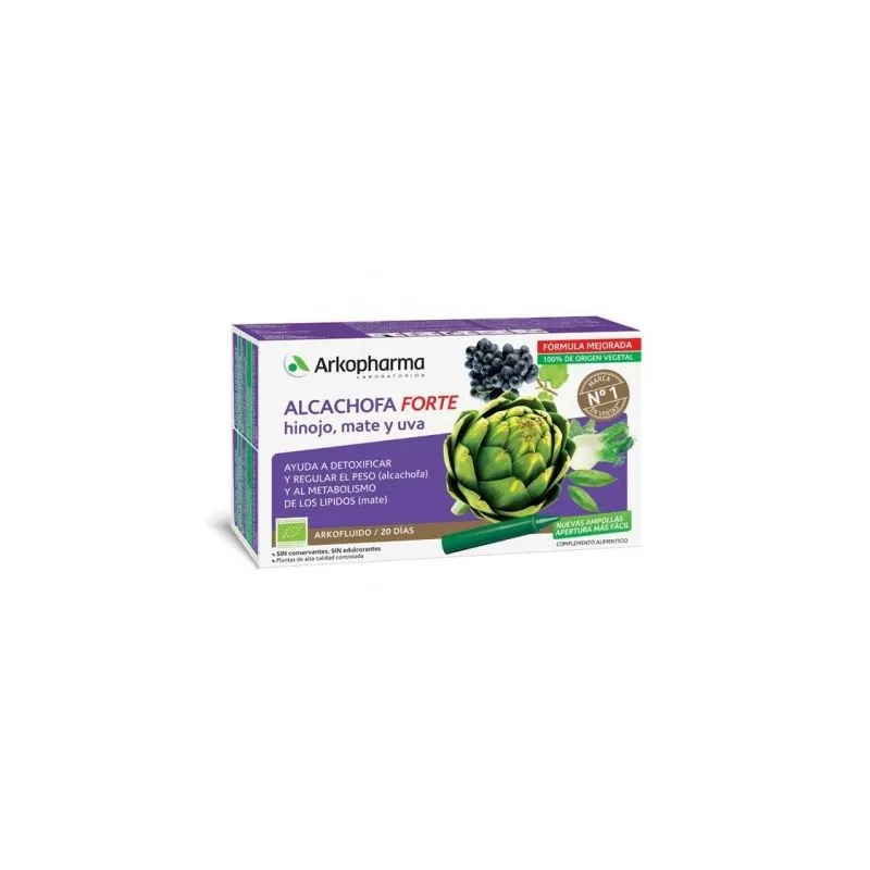 ARKOFLUIDO ALCACHOFA FORTE 20 UNIDOSIS