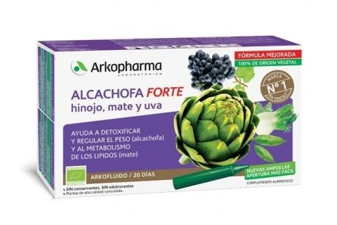 ARKOFLUIDO ALCACHOFA FORTE 20 UNIDOSIS