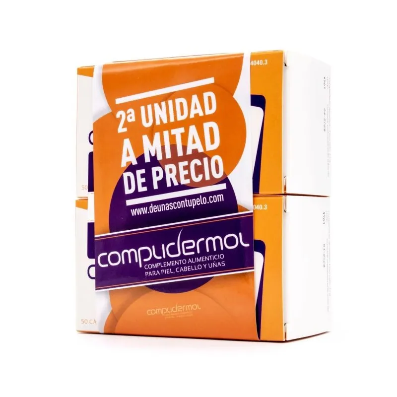 Complidermol Duplo, 2x50 capsulas.