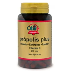Obire Própolis Plus 400 mg, 90 Caps.