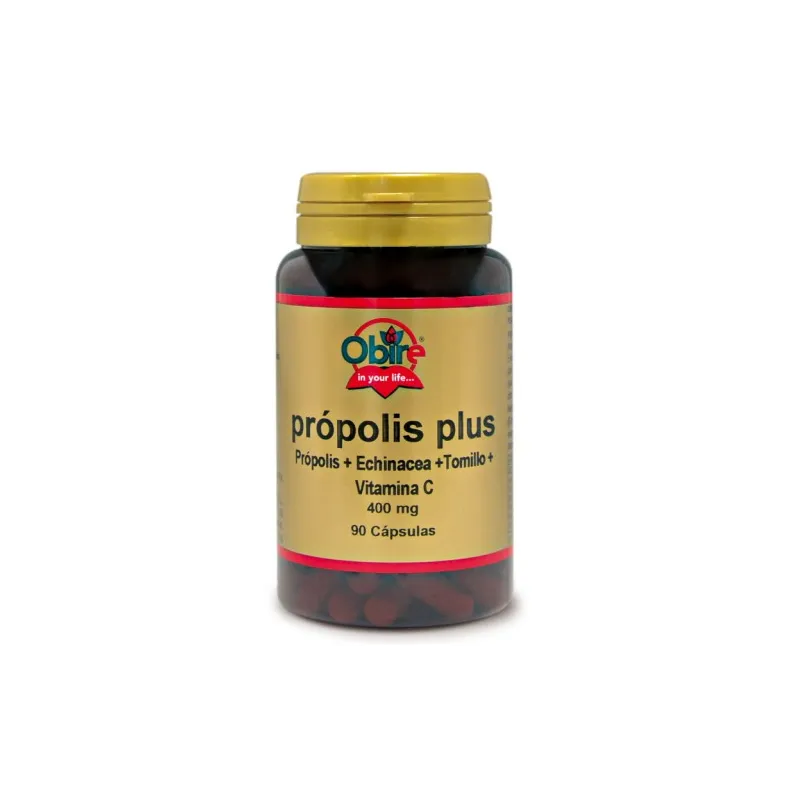 Obire Própolis Plus 400 mg, 90 Caps.