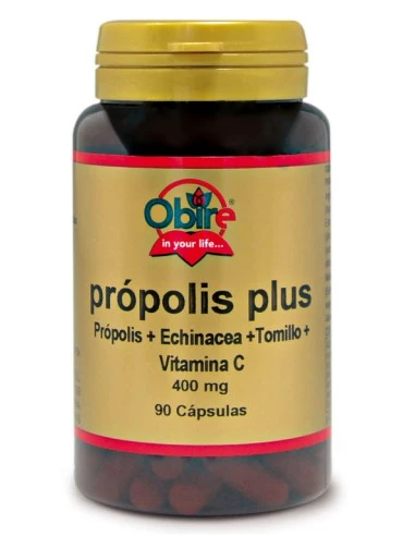 Obire Própolis Plus 400 mg, 90 Caps.