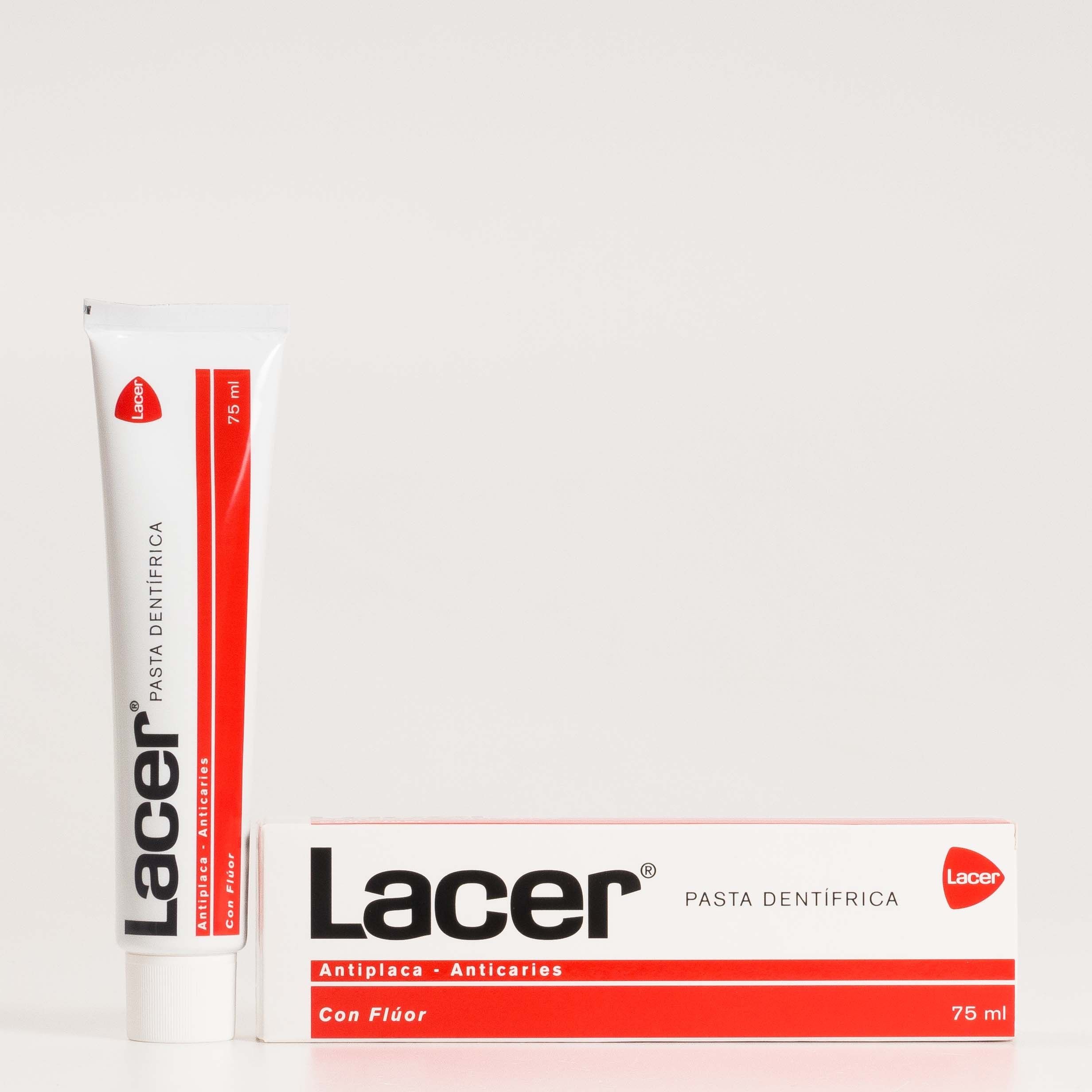 Lacer pasta dentífrica, 75ml.