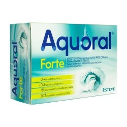 Aquoral Forta Gotas Oftalmicas Lubricantes, 30 Monodosis.