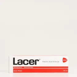 Lacer pasta dentífrica, 75ml. Lacer pasta dentífrica, 75ml.