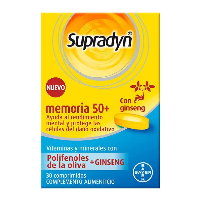 Supradyn Memoria 50+, 30 Comp. Supradyn Memoria 50+, 30 Comp.
