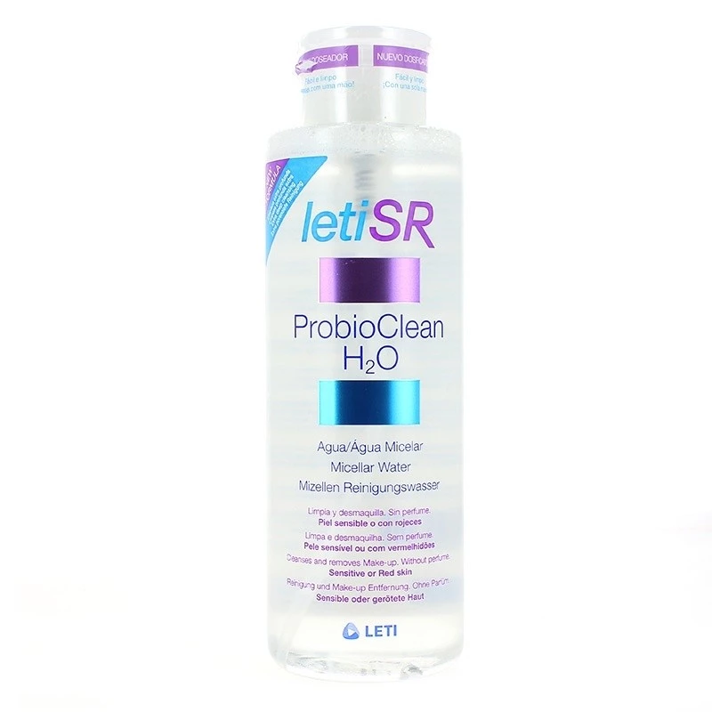 Leti SR ProbioClean H2O Agua Micelar, 200ml.