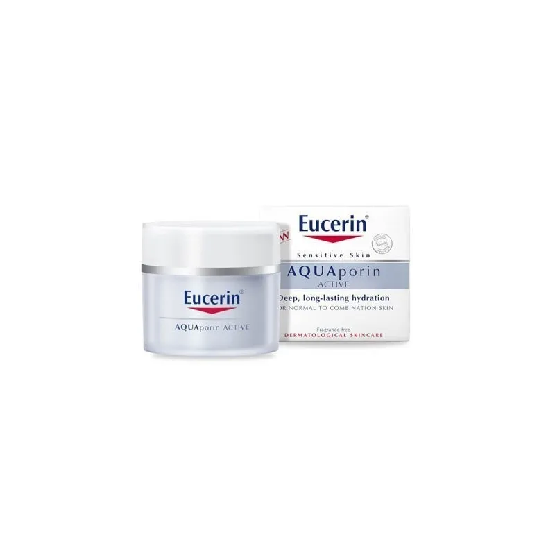 Eucerin Aquaporin Active Crema Hidratante Ligera, 50ml.