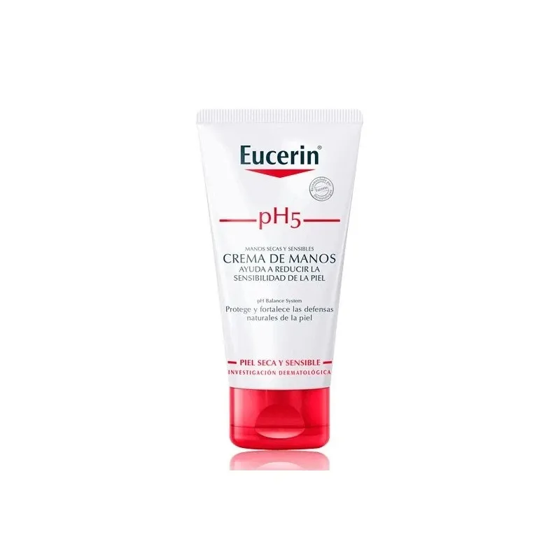 Eucerin Crema manos piel sensible, 75ml