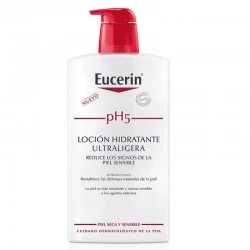 Eucerin pH5 Loción Hidratante Ultraligera, 1L.